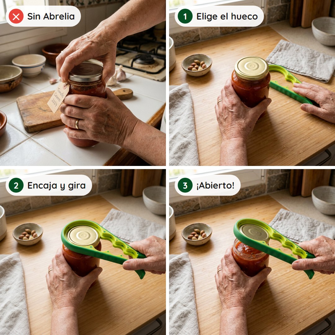 Cómo se usa Abrelia paso a paso