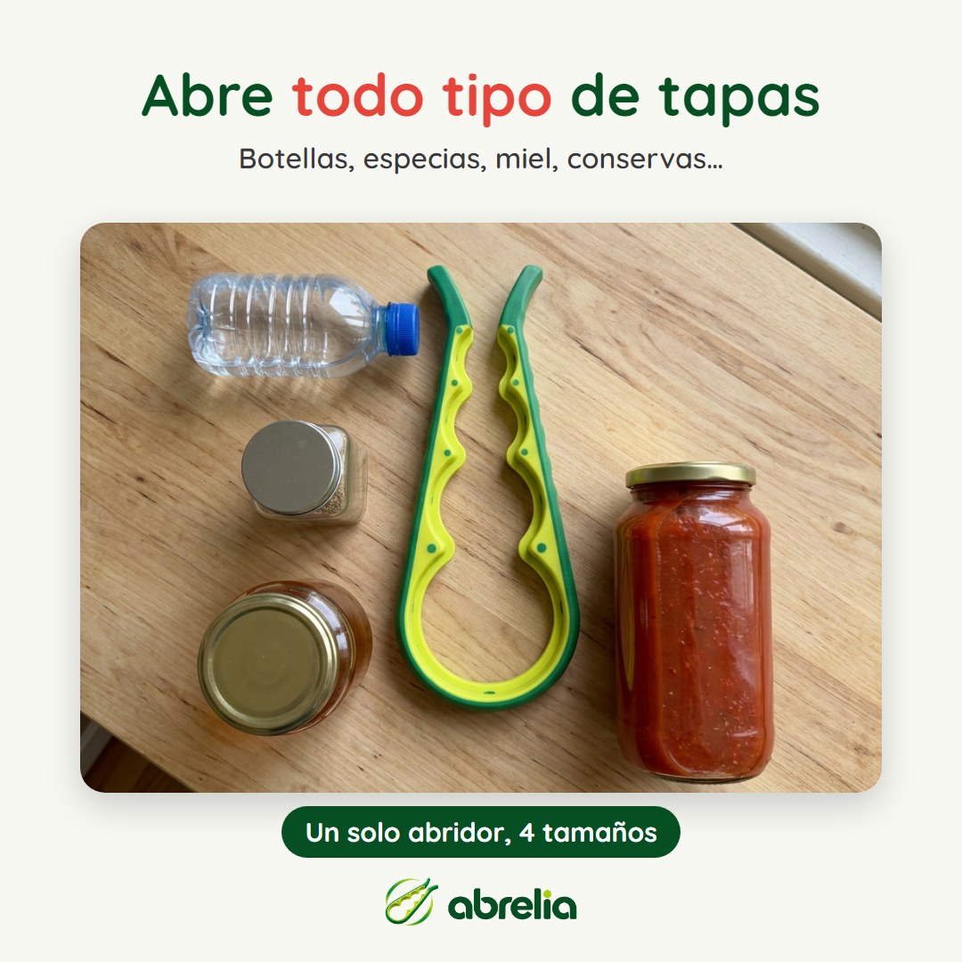 Abrelia abre tapas de 2 a 7 cm